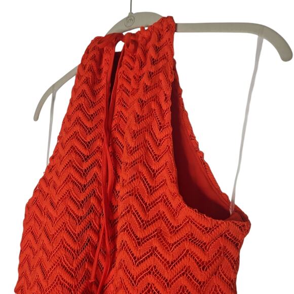 Madden NYC Chic Red Midi Dress with Timeless Appeal - Picture 7 of 10